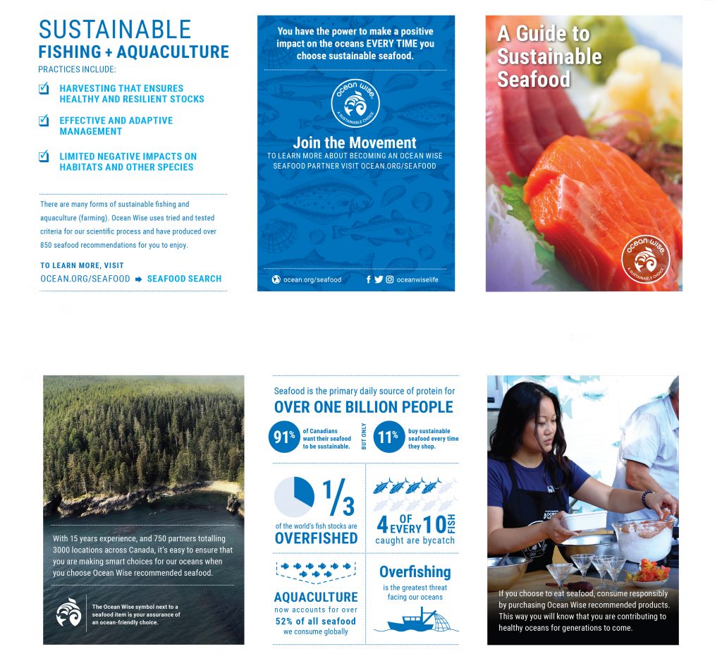 Click here to view the Ocean Wise seafood program master list, now!